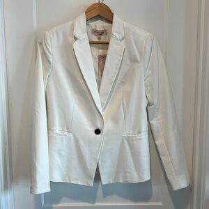 Banana Republic White Blazer